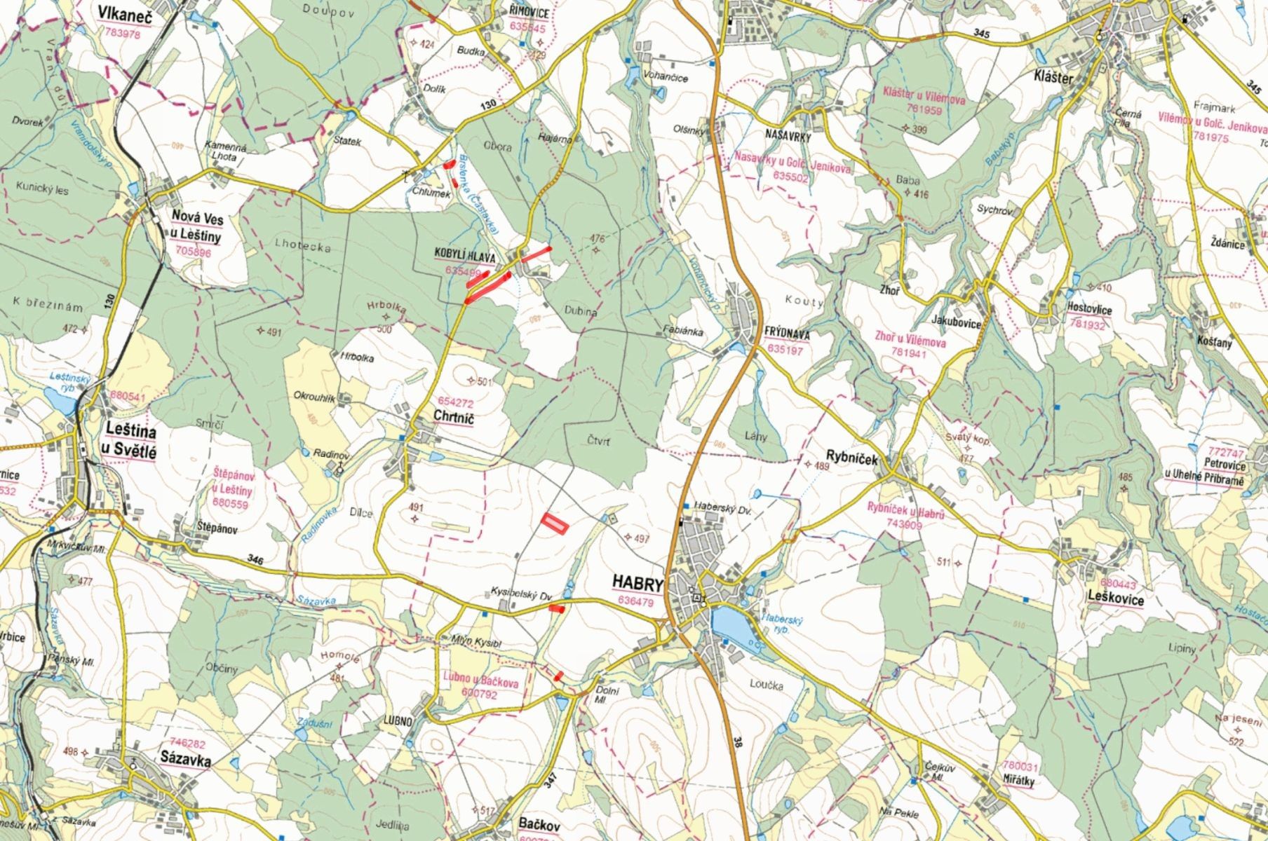 Prodej zemědělský pozemek - Habry - 5