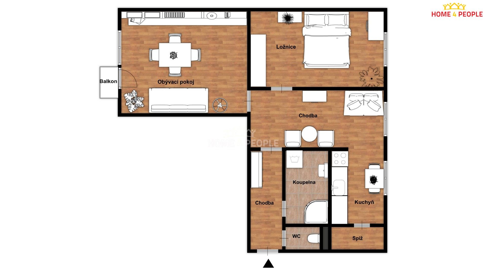 Prodej byt 3+kk - Komenského, Golčův Jeníkov, 62 m²