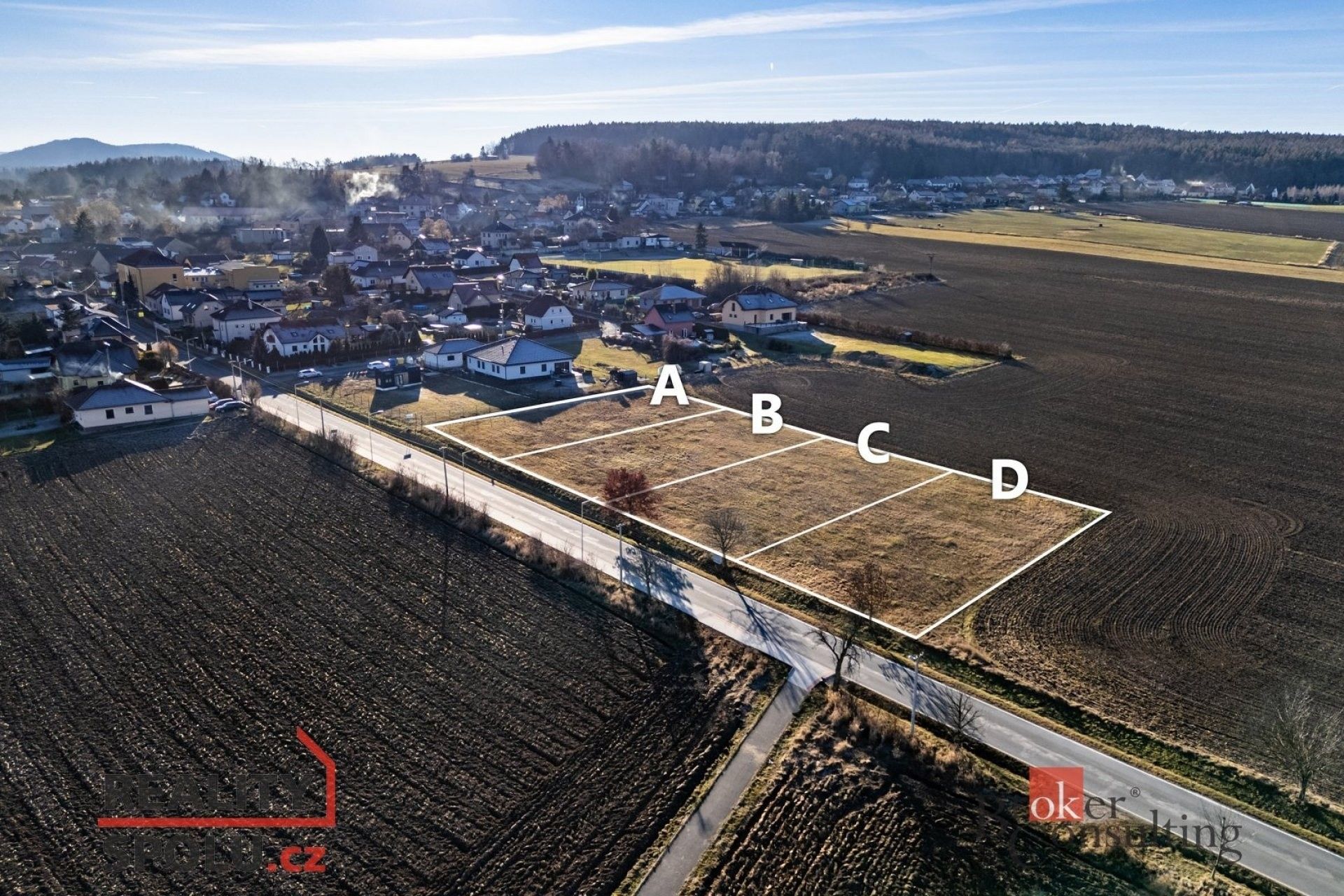 Komerční pozemky, Újezd, 1 173 m²