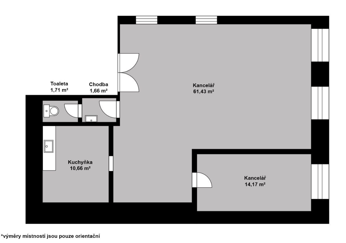 Obchodní prostory · 92 m² · Legerova  , Kolín III - 4