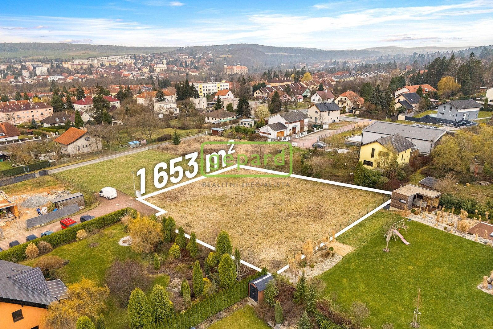 Pozemek pro bydlení, 1 653 m²