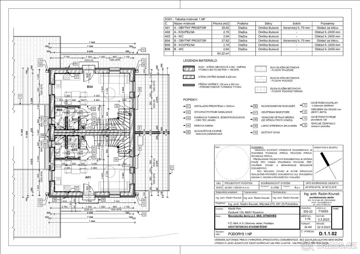 Prodej rodinný dům - Drahany, 798 61