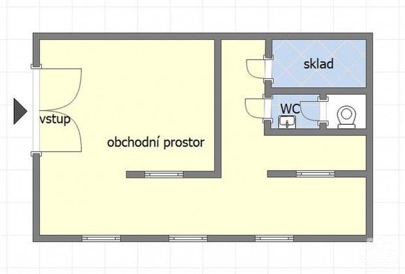 Pronájem obchodní prostory - Uherský Brod, 688 01