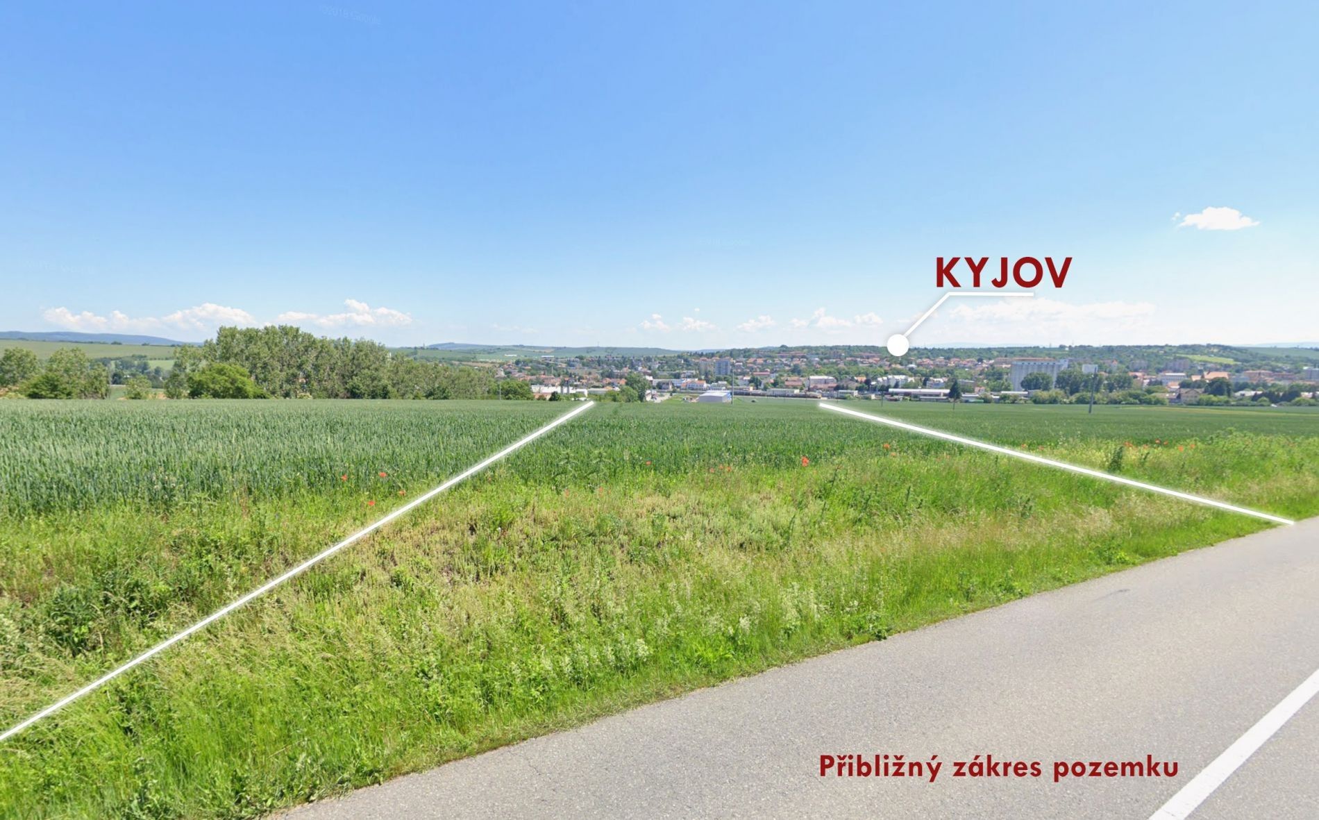 Pozemky pro bydlení, Kyjov Nětčice