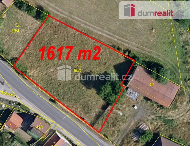 Prodej pozemek pro bydlení - Boleslavská, Tišice, 1 617 m²