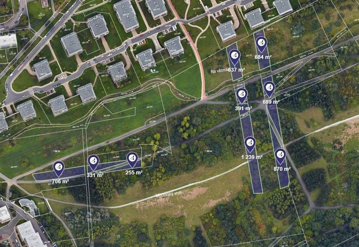 Louky, Újezd u Průhonic, Praha, 5 802 m² - 1