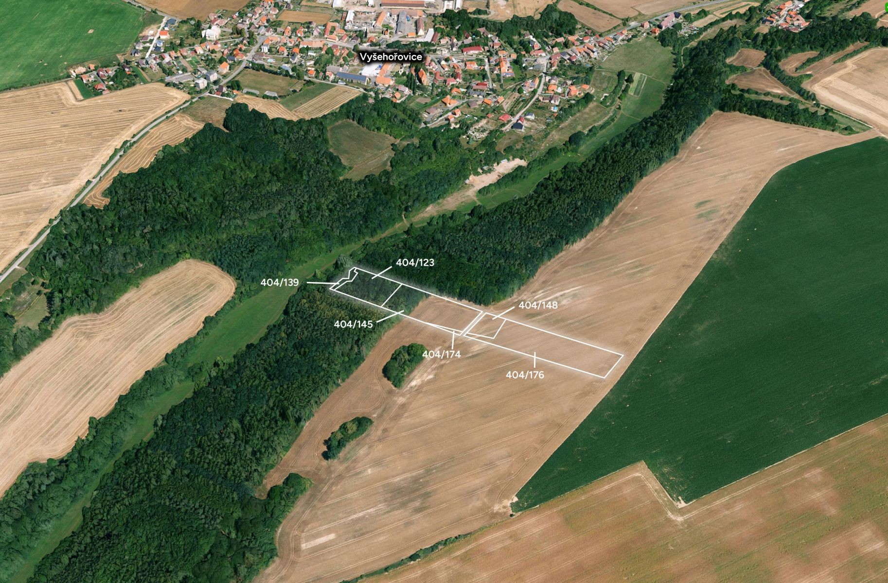 Les, 19 741 m²