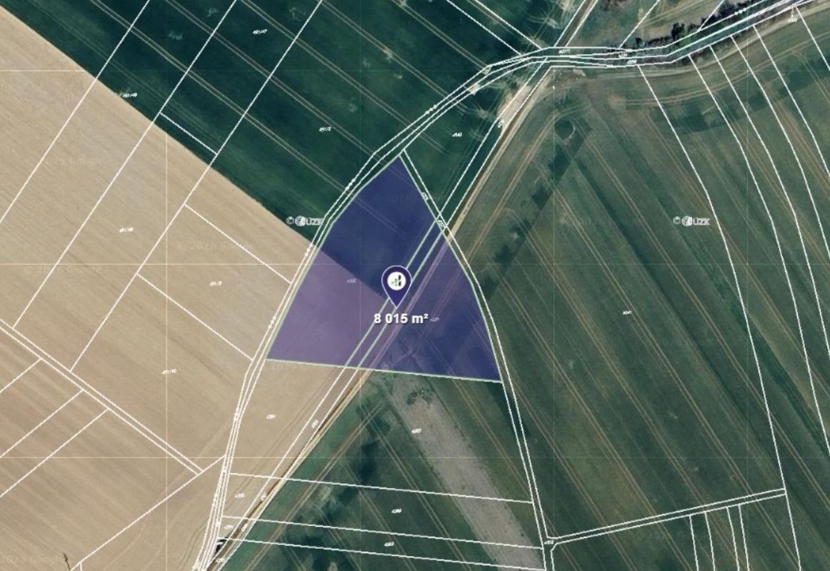 Zemědělské pozemky, Zborovice, 2 672 m²