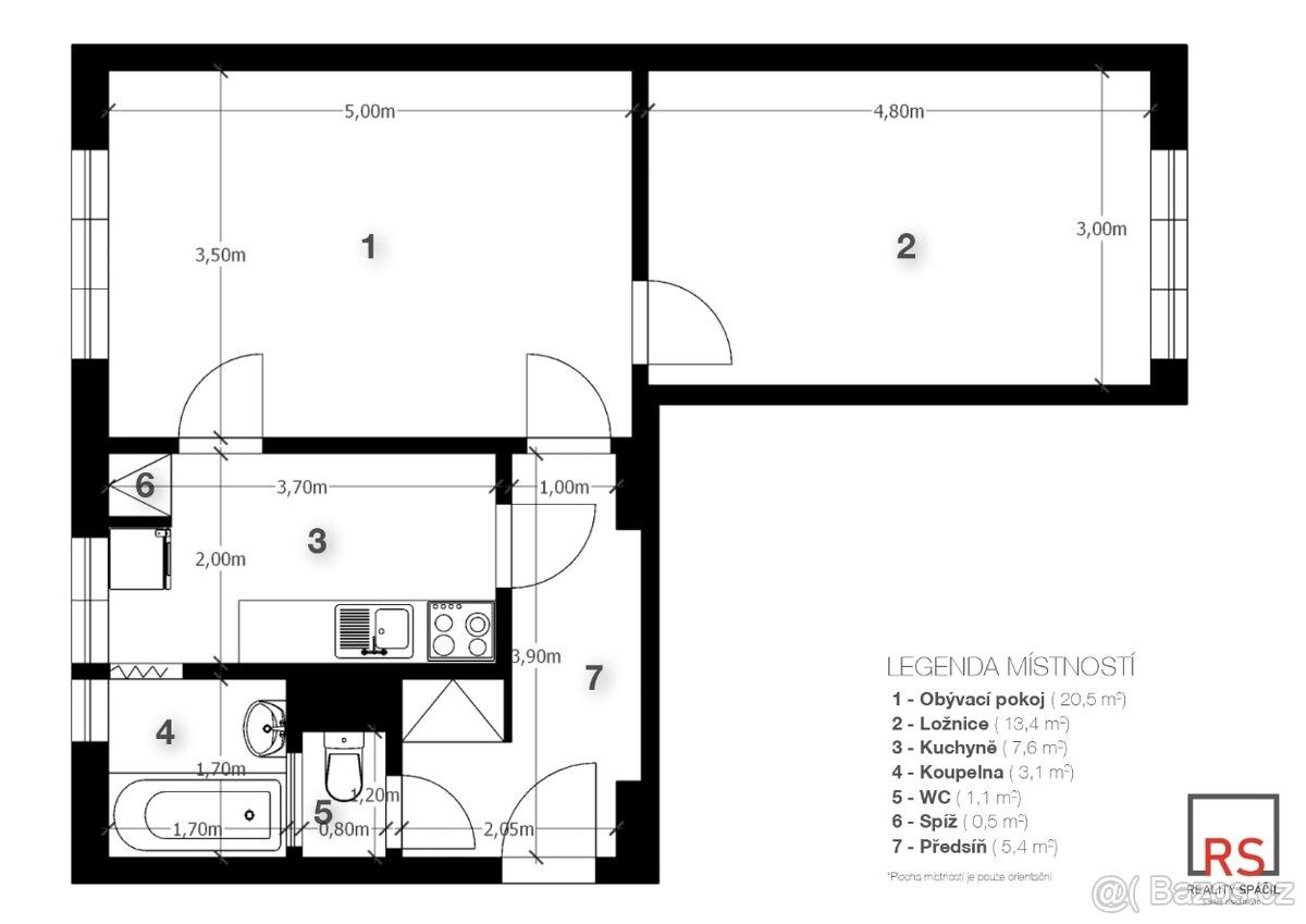 Byty, Kuřim, 664 34