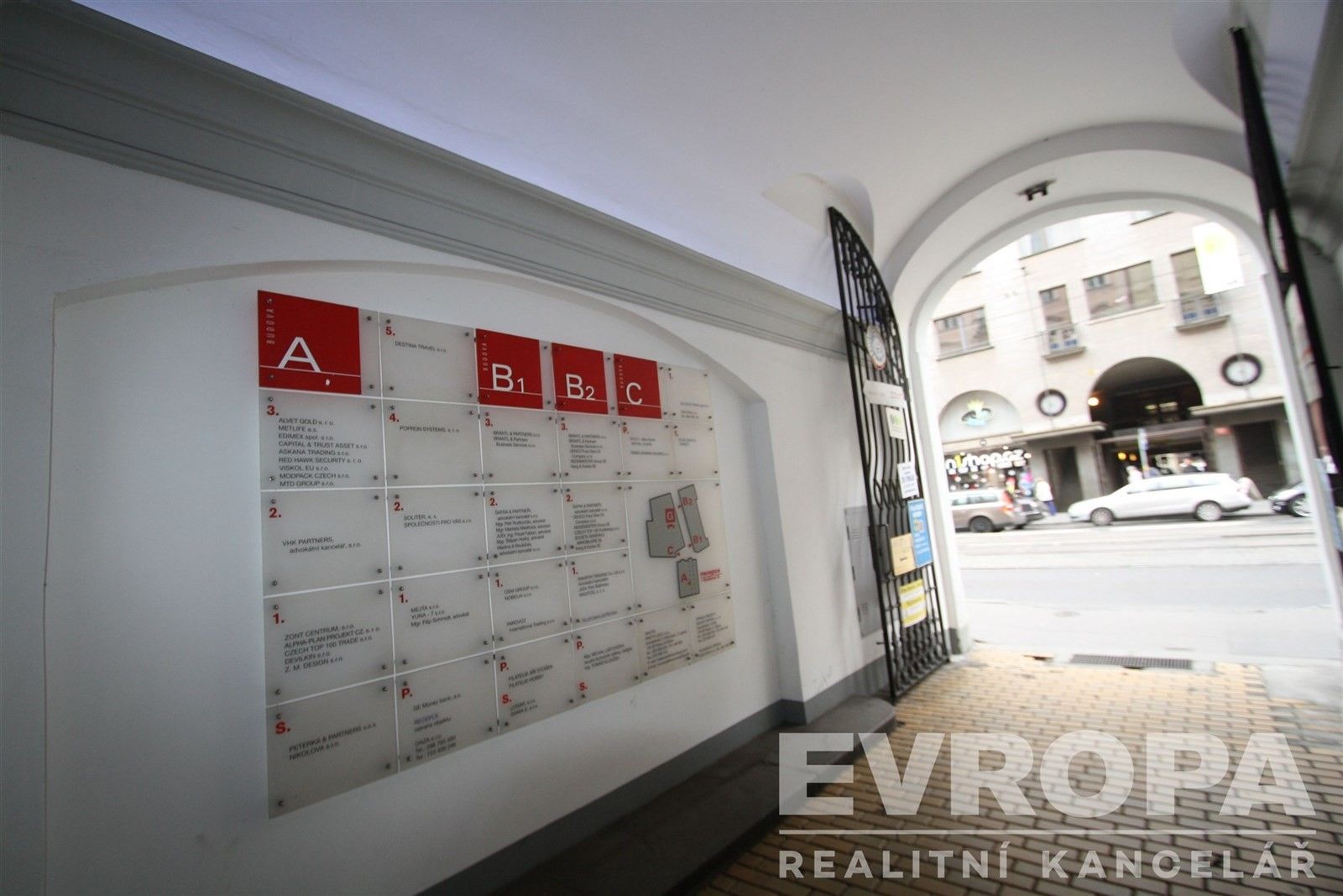 Kanceláře, Revoluční, Praha, 26 m²