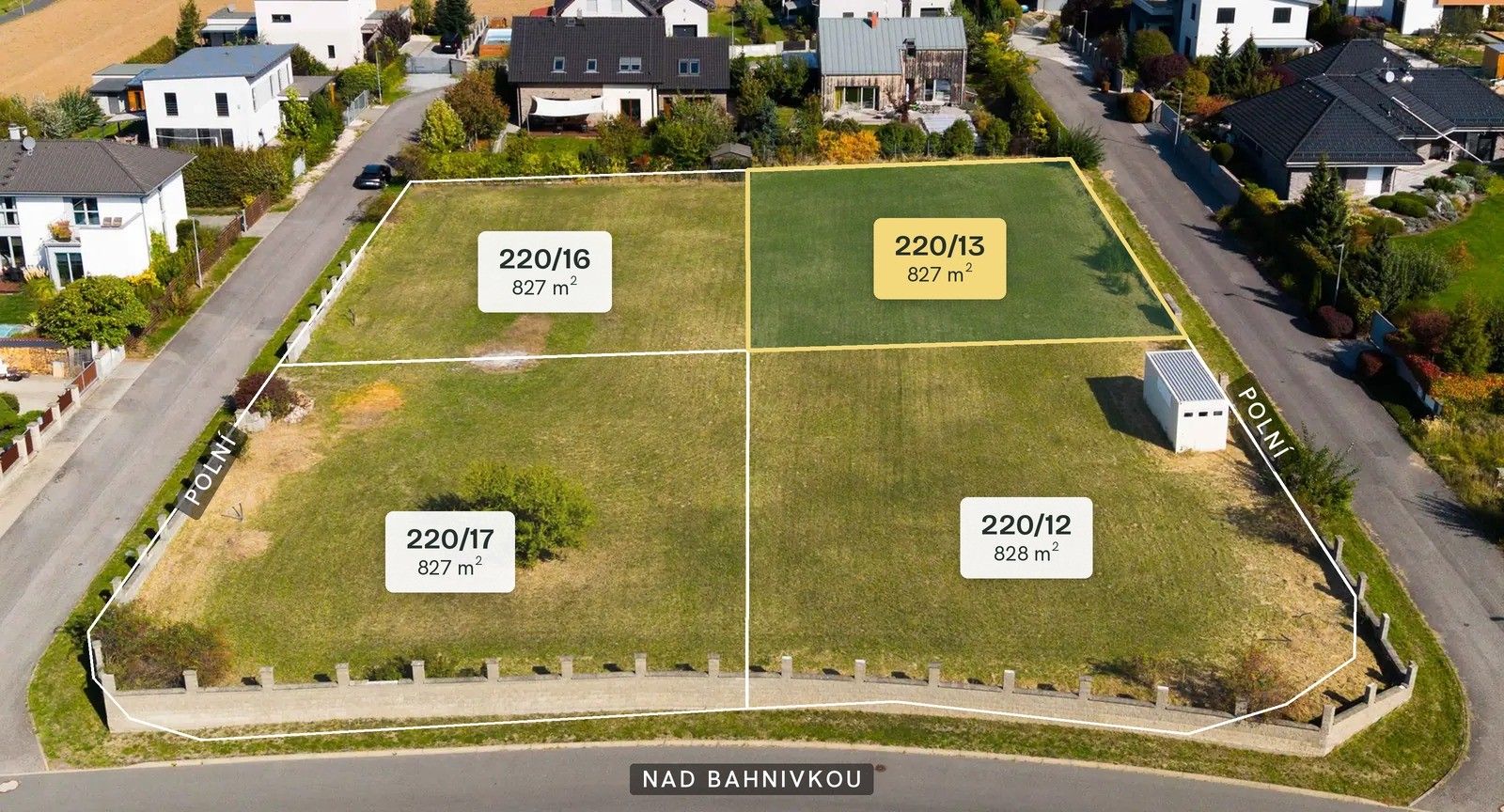 Pozemek pro bydlení, 827 m²