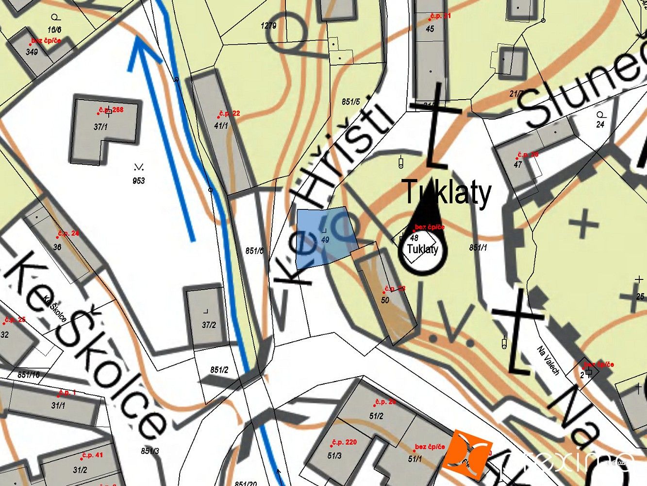 Pozemek pro bydlení · Tuklaty, okres Kolín, Středočeský kraj - 4