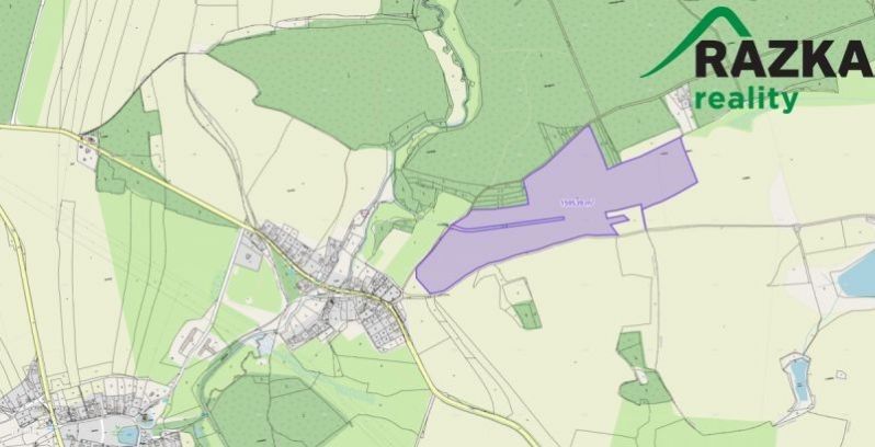 Prodej zemědělský pozemek - Trnová, Tisová, 159 359 m²