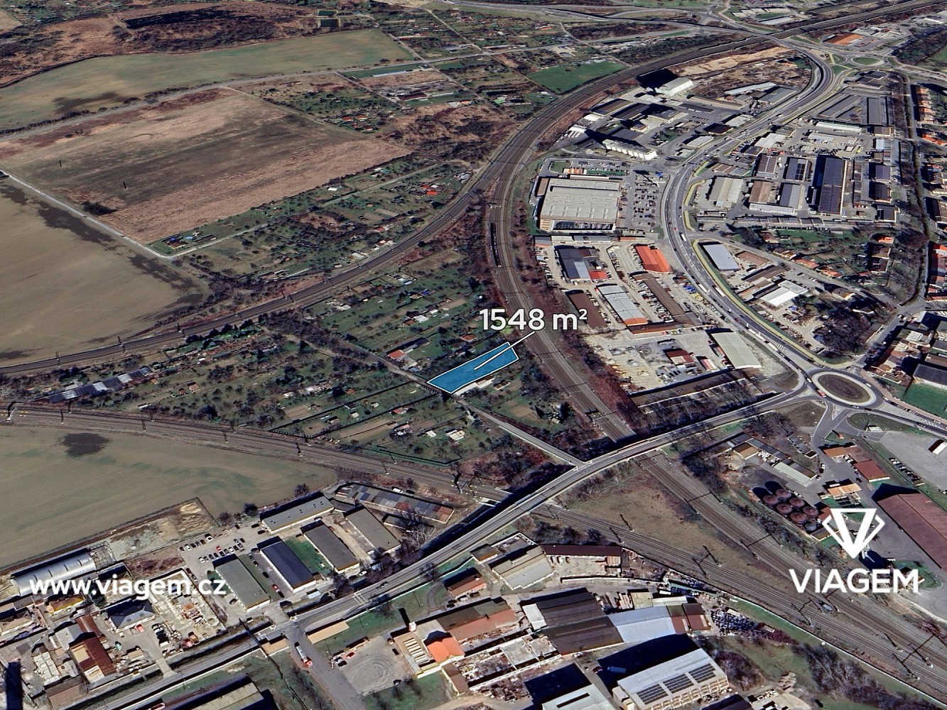 Zahrada, 1 548 m²