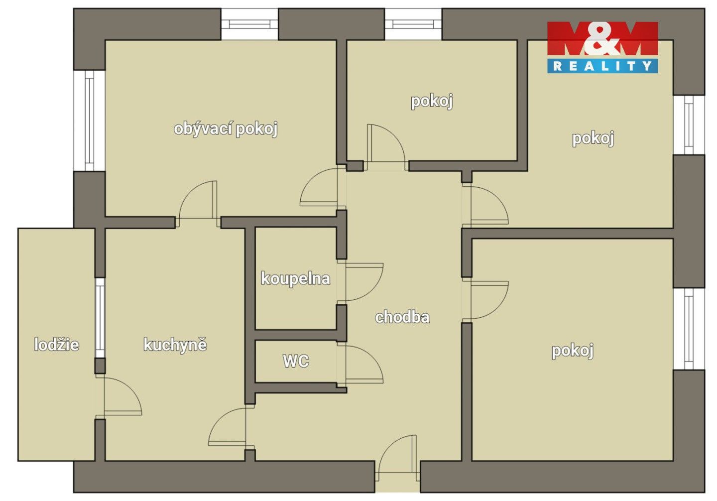 Byt 4+1 · 108 m² · Smilovy Hory - 3