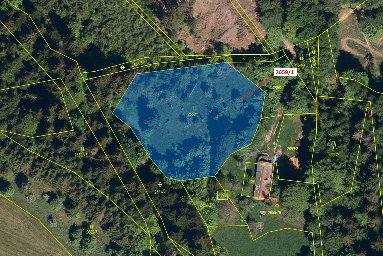 Prodej louka - Valašská Bystřice, okres Vsetín, Zlínský kraj - 2