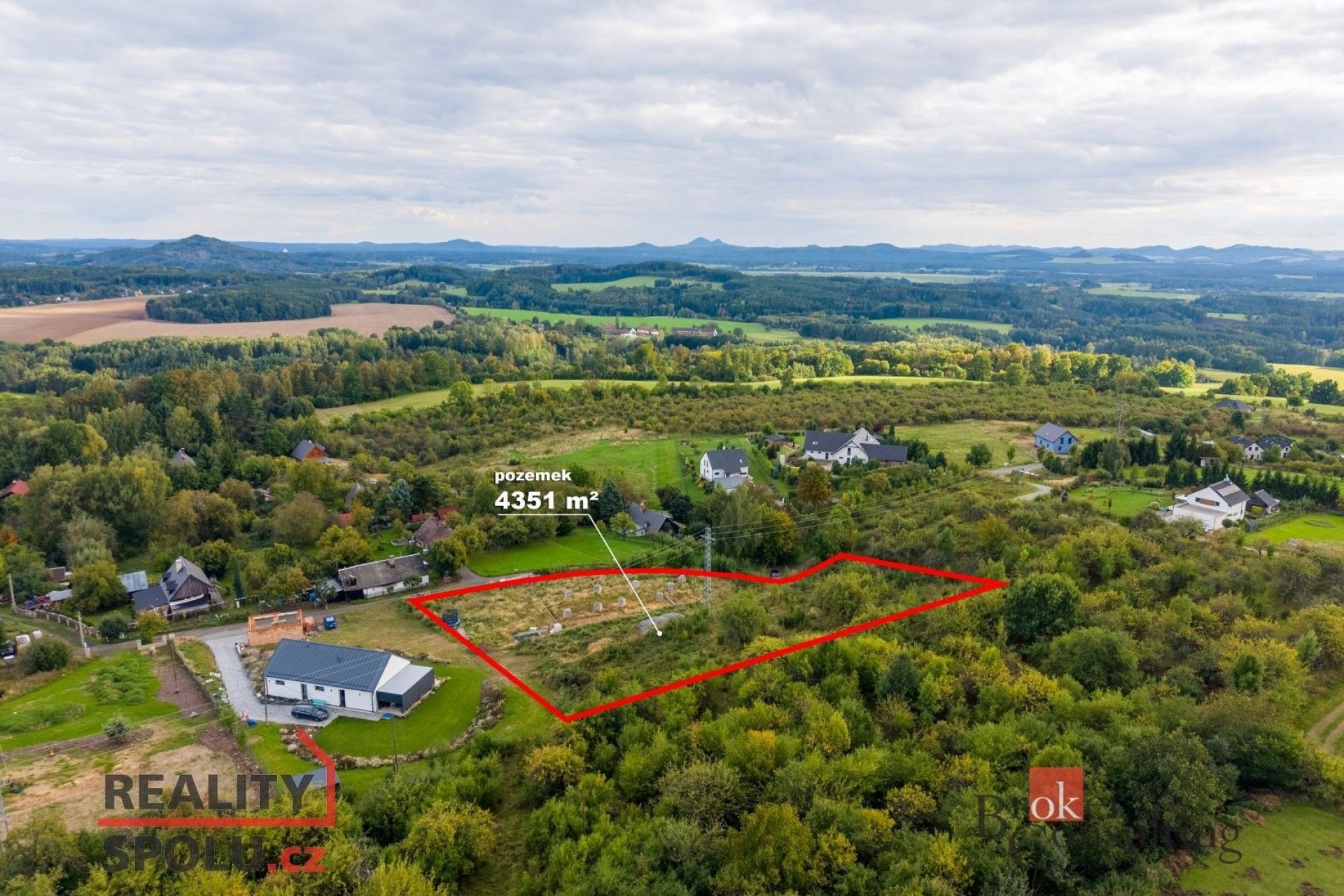 Prodej pozemek pro bydlení - Svojkov, 4 351 m²