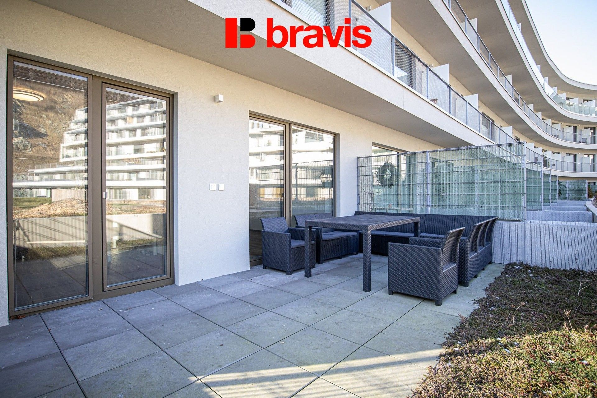 Pronájem byt 2+kk - Bystrcká 1357, Brno, 57 m²