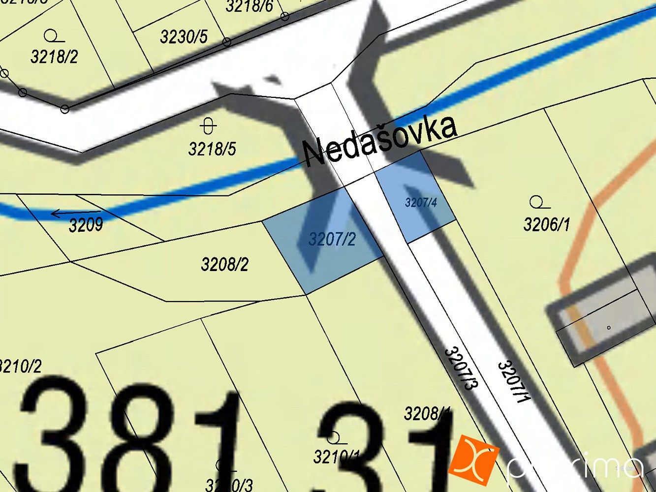 Komerční pozemek · Nedašov, okres Zlín - 3