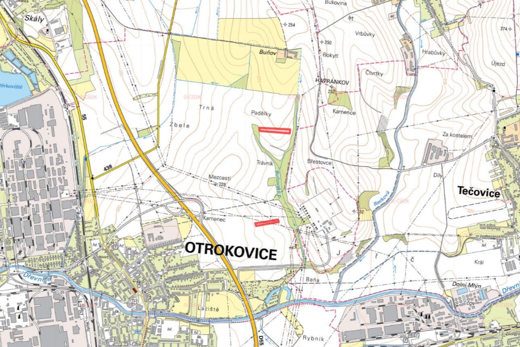 Zemědělské pozemky, Otrokovice - 2
