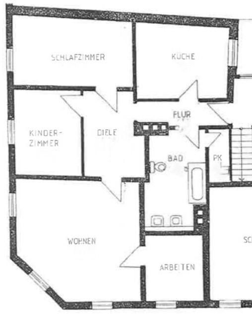 4+1, Bayreuth Bayreuth Bayern 95444, 100 m² - 2