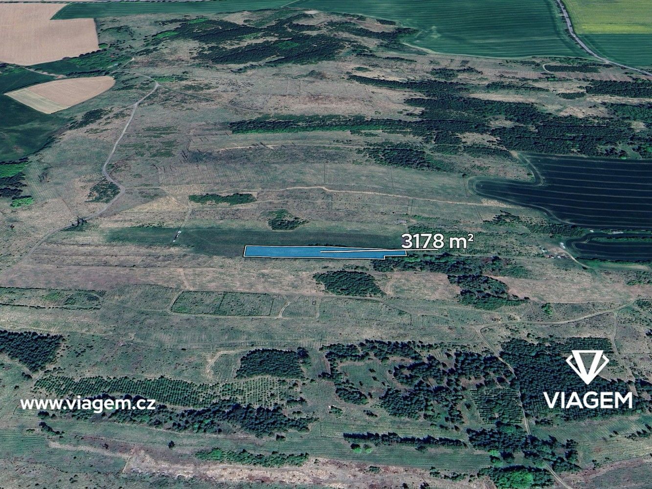 Zemědělský pozemek, 3 178 m²
