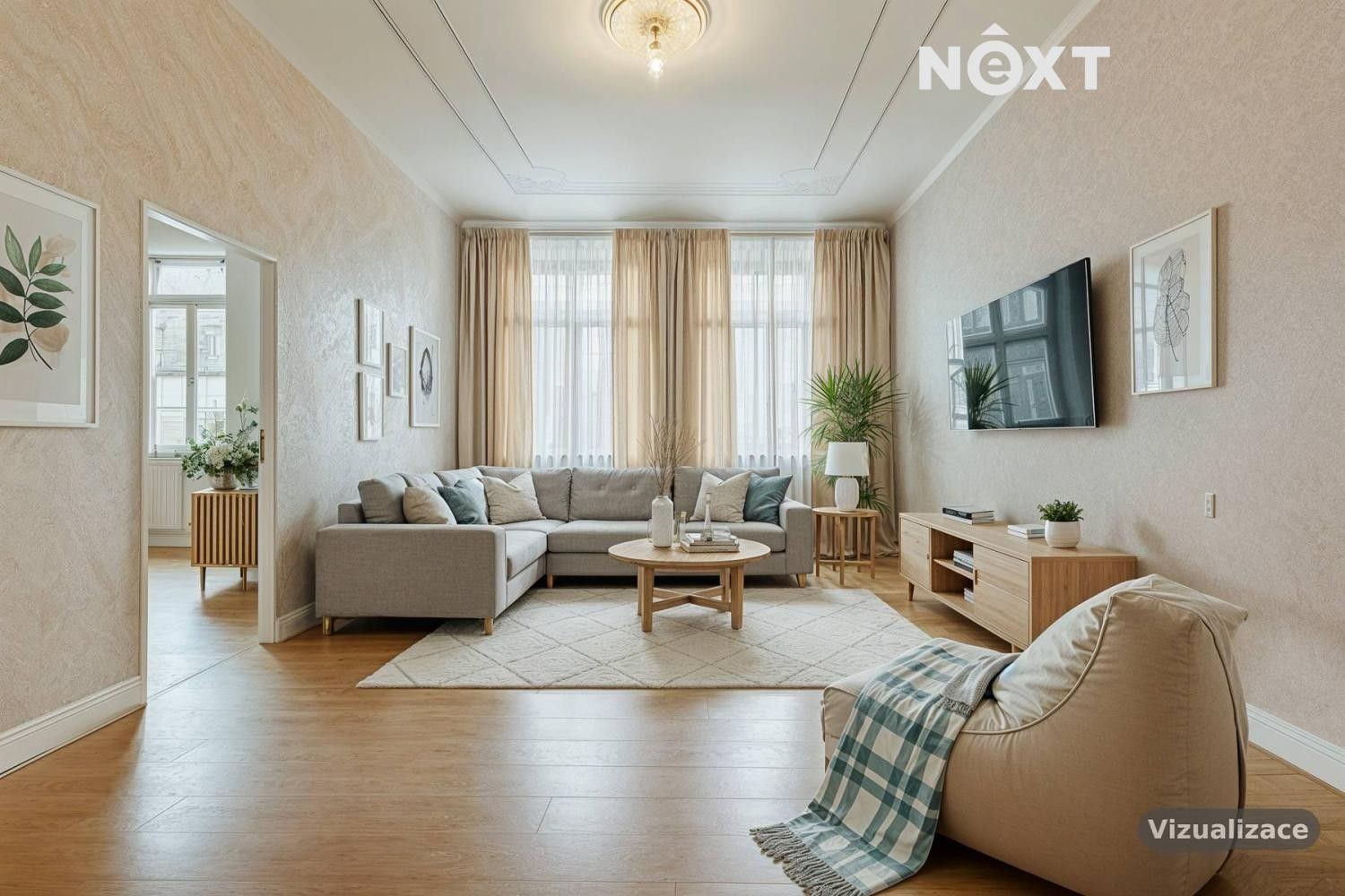 Prodej byt 3+1 - České Budějovice 3, České Budějovice, 63 m²