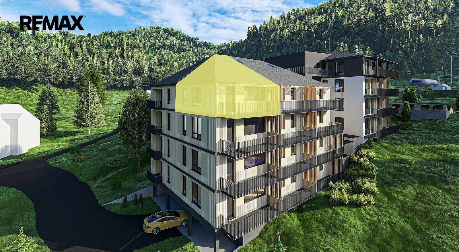Byt 3+kk, 65 m²