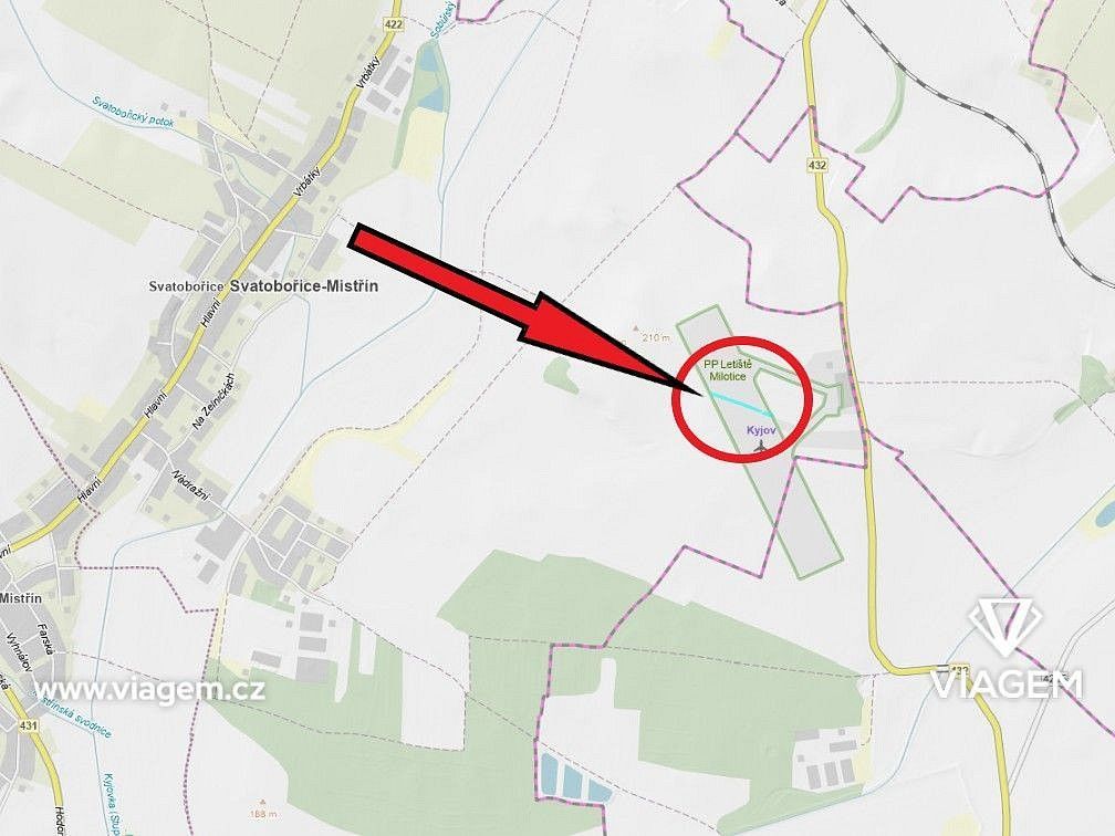 Zemědělské pozemky, Svatobořice-Mistřín, okres Hodonín, Jihomoravský kraj