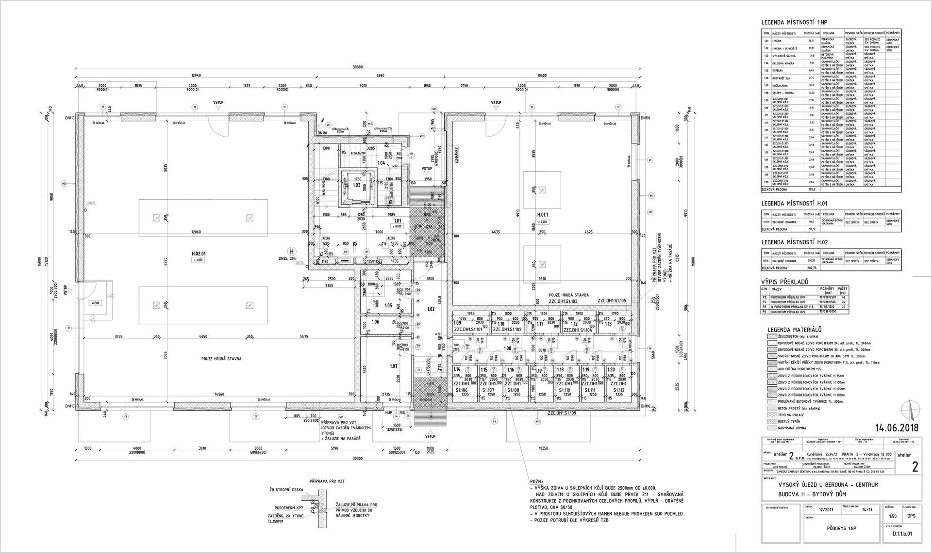 Obchodní prostory · 201 m² · Vysoký Újezd - 3