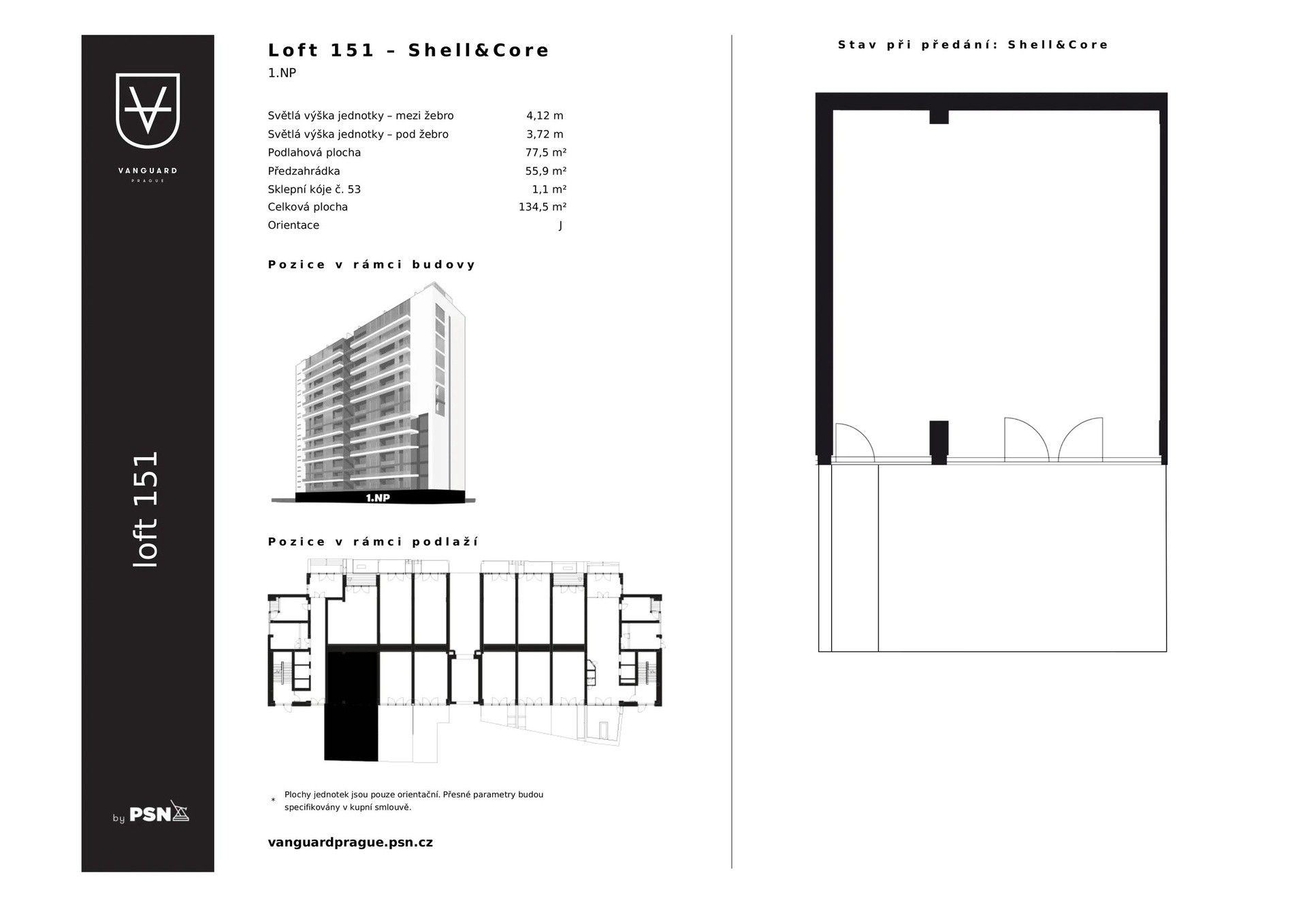2+kk, Československého exilu, Praha, 78 m²