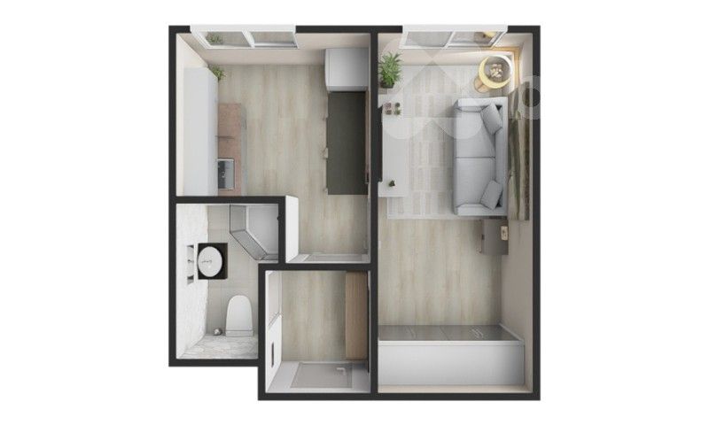 Byt 1+1 · 25 m² · Čapkova, Český Těšín - 4