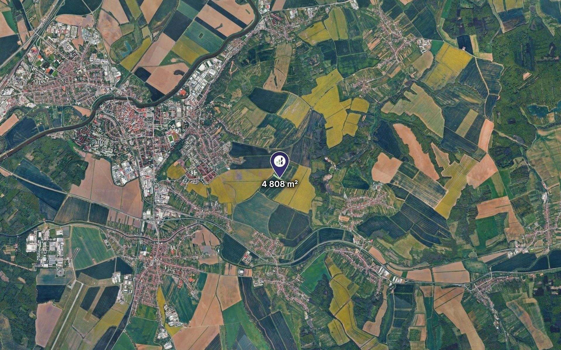Zemědělské pozemky, Uherské Hradiště, 1 202 m² - 2