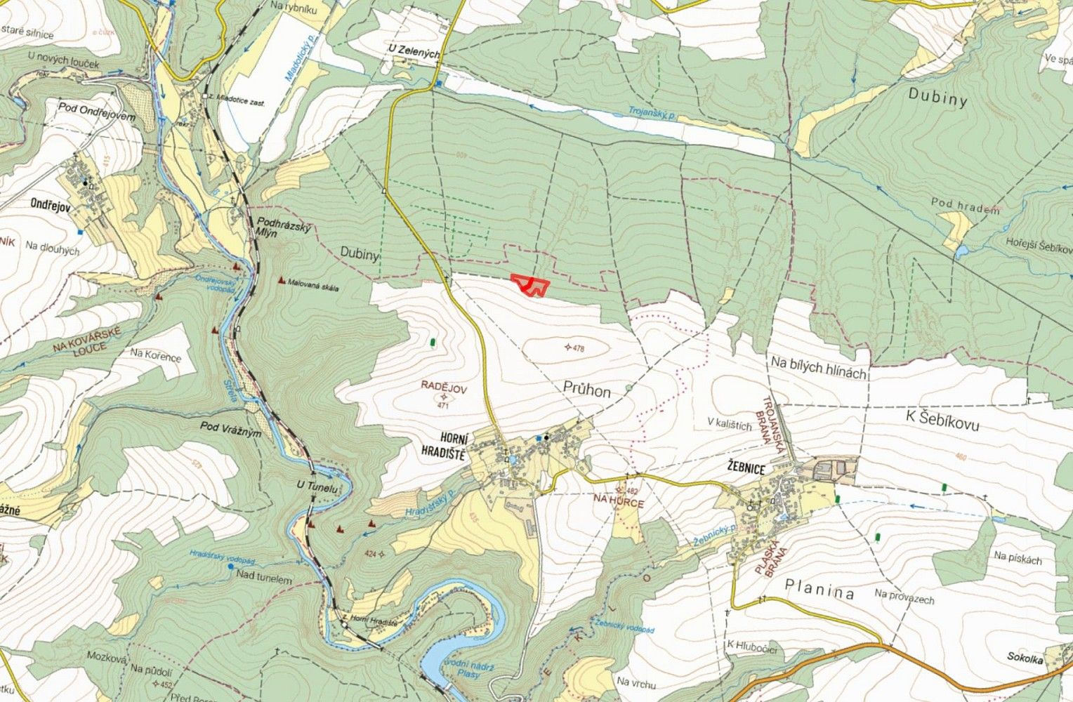 Prodej les - Plasy - Horní Hradiště, okres Plzeň-sever, Plzeňský kraj - 2