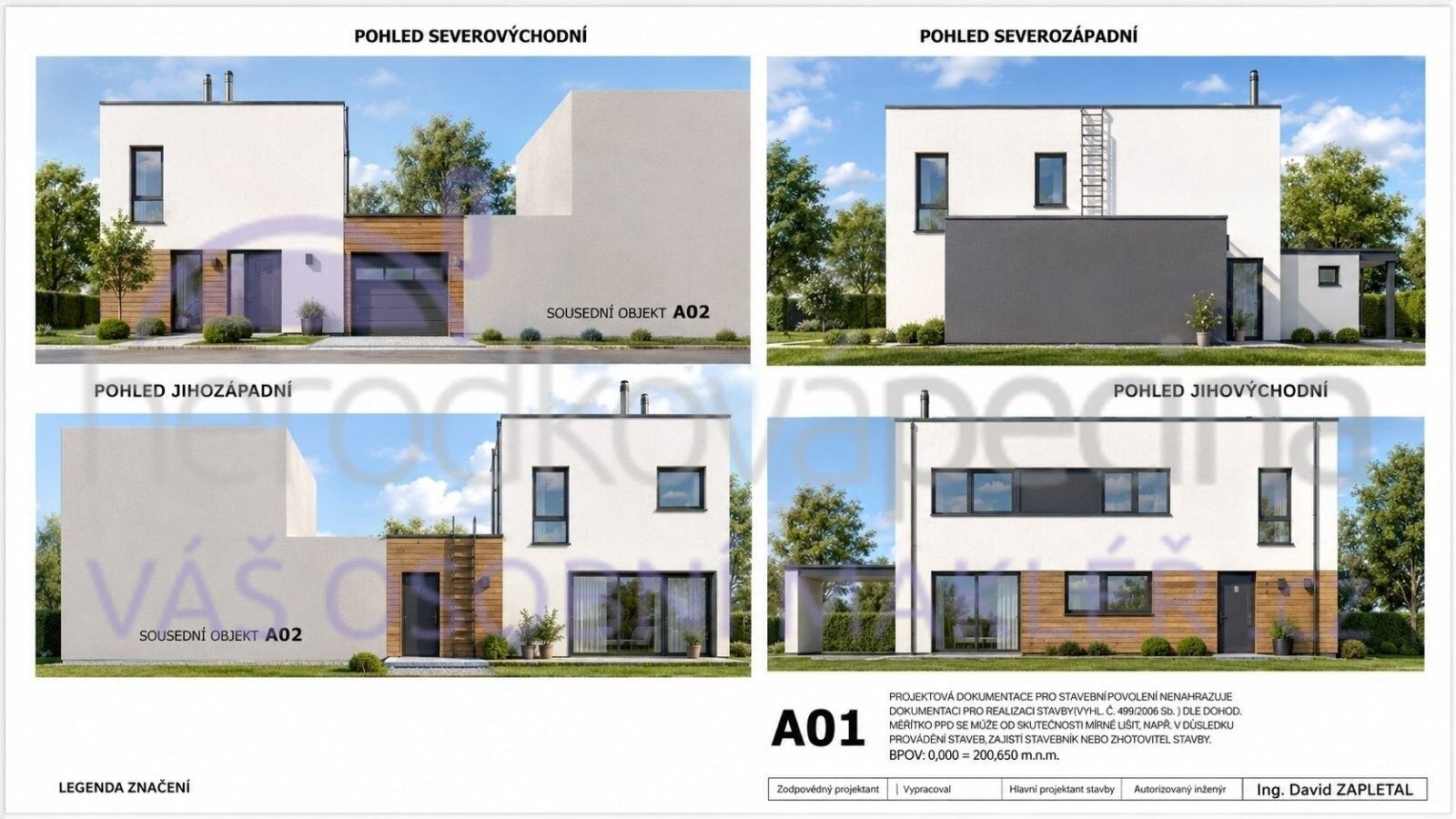 Pozemky pro bydlení, Chropyňská, Kroměříž, 544 m² - 1