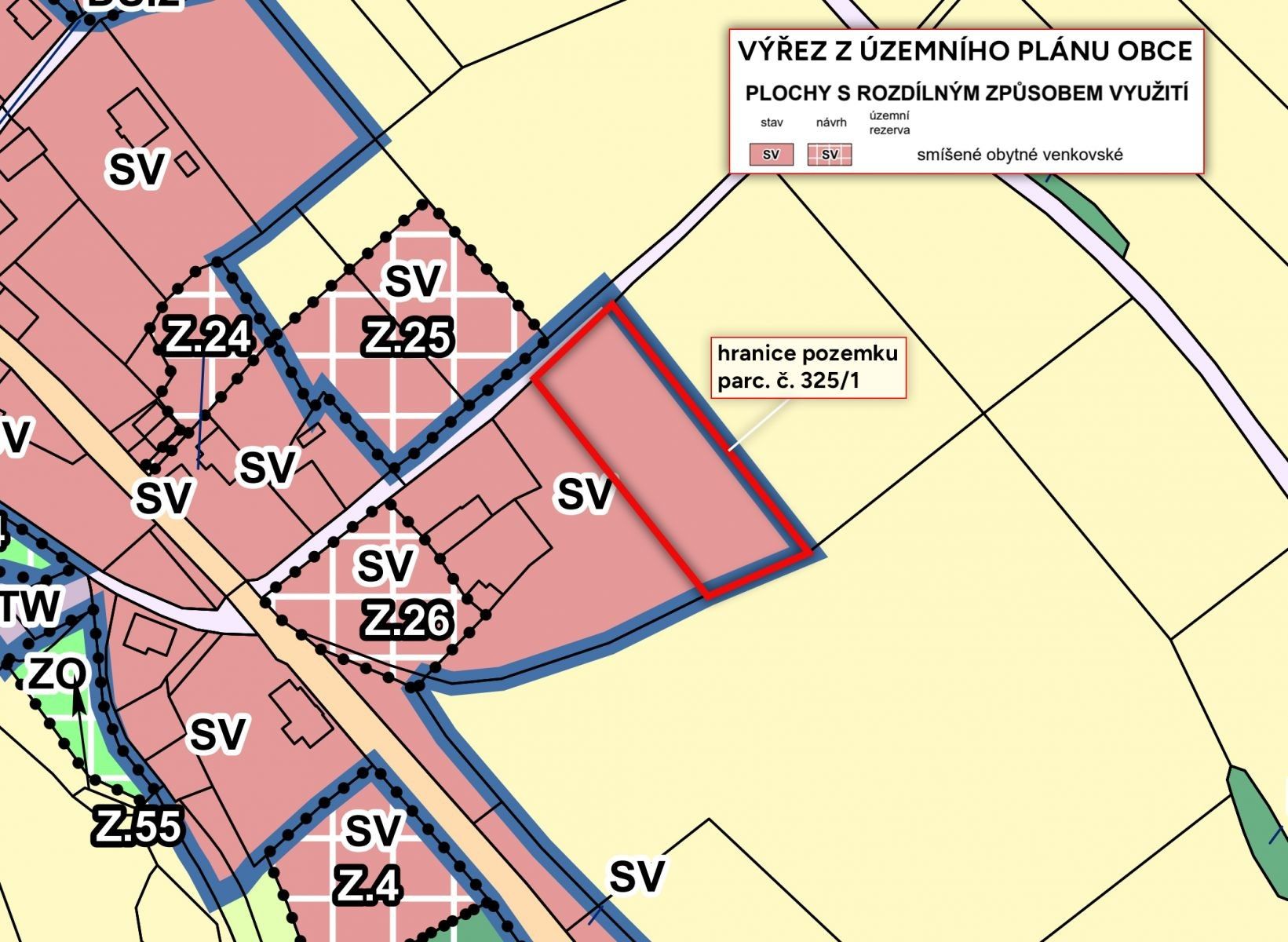 Pozemek pro bydlení · Jílové u Držkova - 3