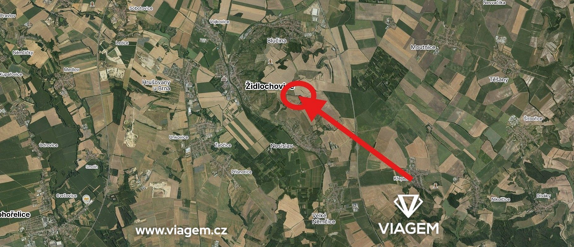 Zemědělské pozemky, Nosislav, okres Brno-venkov, Jihomoravský kraj - 2