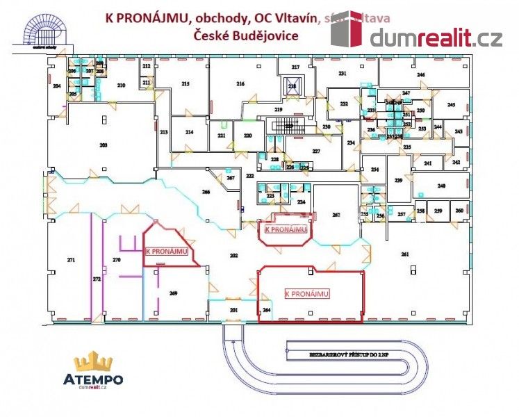 Obchodní prostory · 20 m² · Fr. Ondříčka, České Budějovice - 3