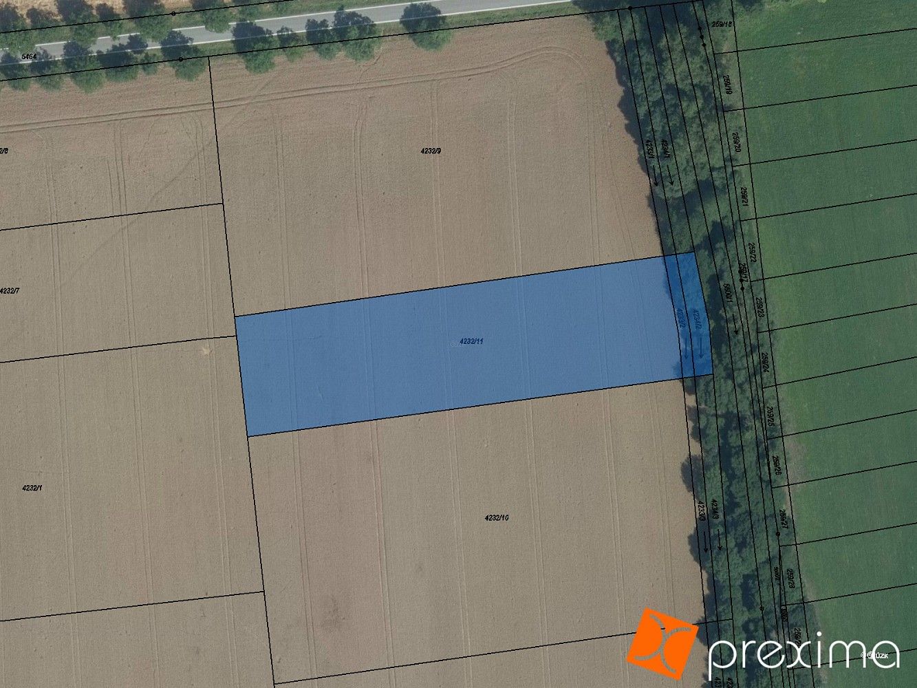 Zemědělský pozemek, 1 786 m²