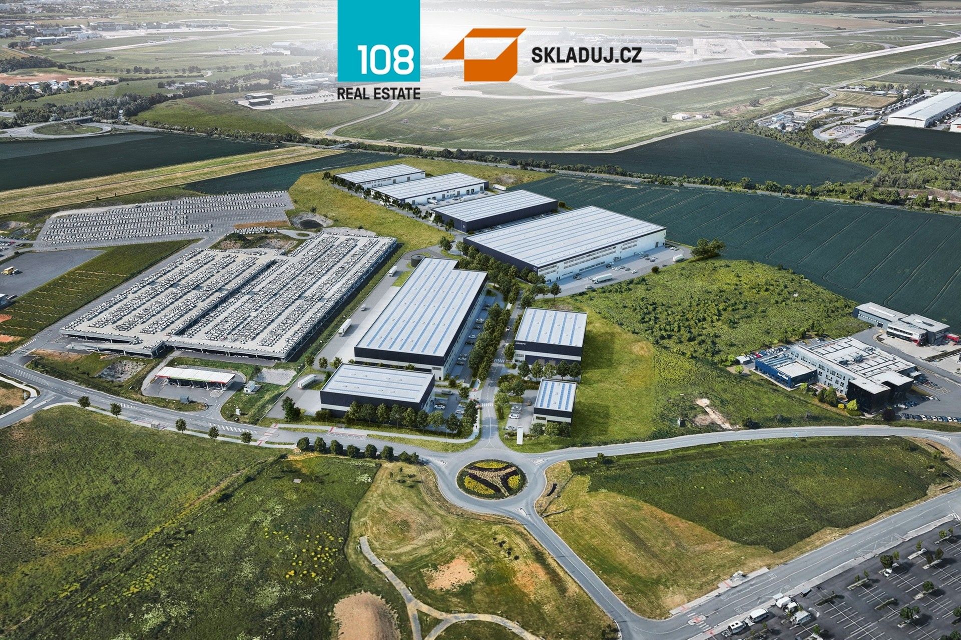 Sklady, Ke Kopanině 529, Tuchoměřice, 2 000 m² - 2
