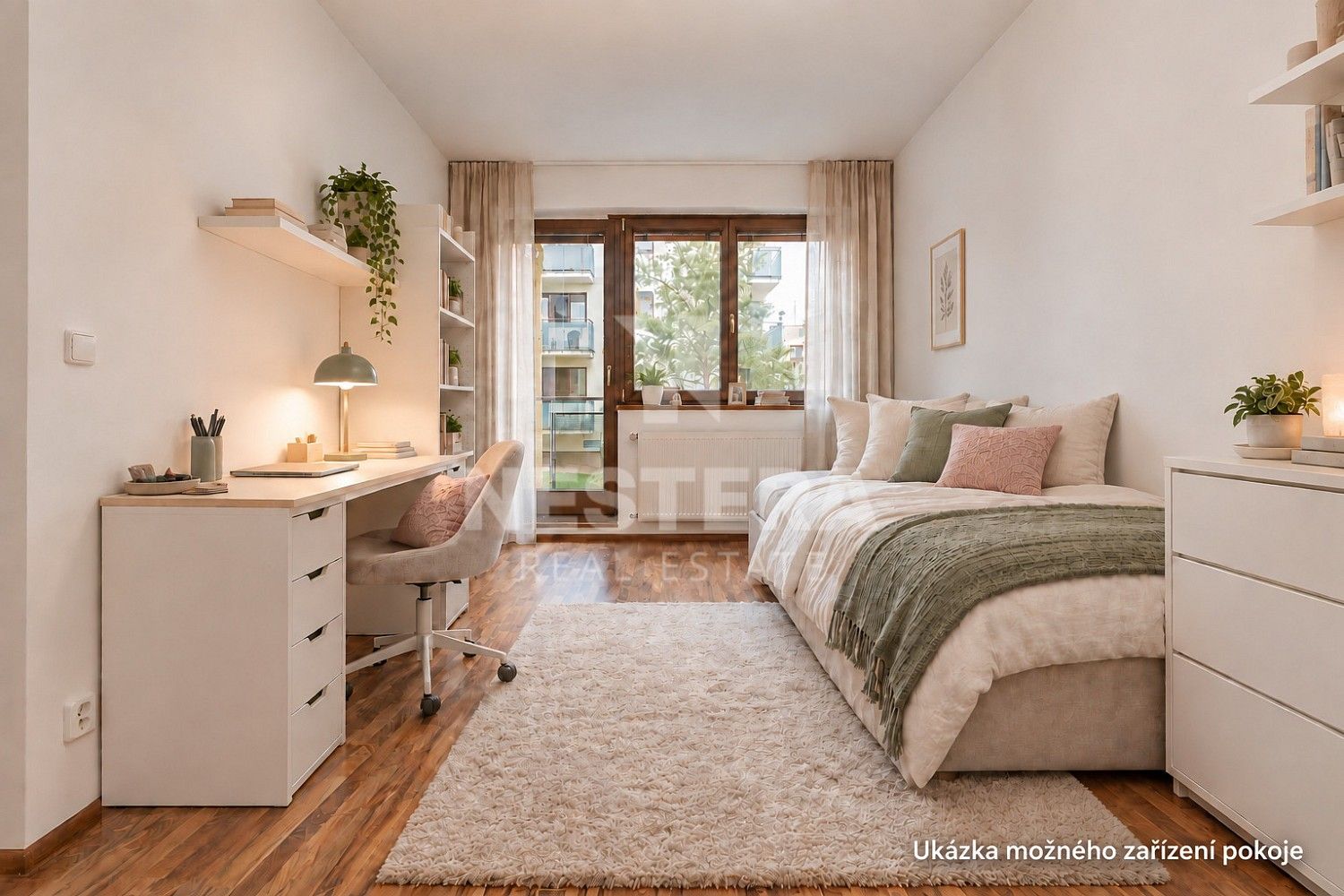 Byt 3+kk · 77 m² · Nad mlýnským potokem, Praha 10 - Dubeč - 3
