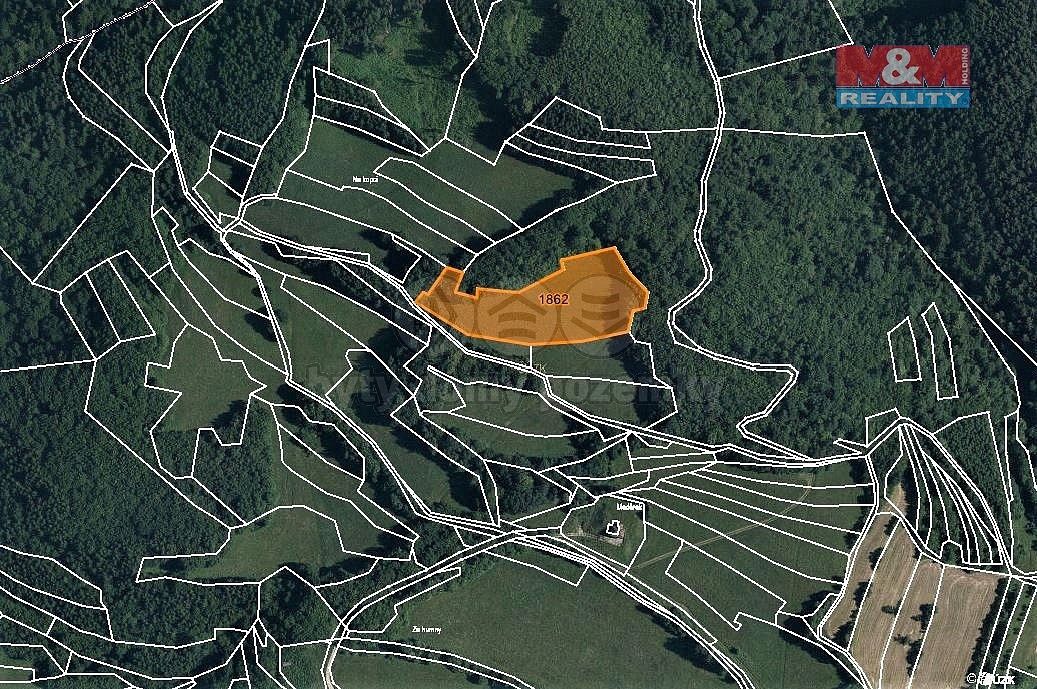 Louka, 1 845 m²