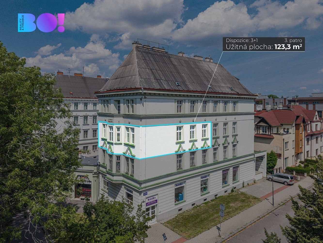 3+1, Ostrava - Moravská Ostrava, okres Ostrava-město, Moravskoslezský kraj, 123 m² - 1