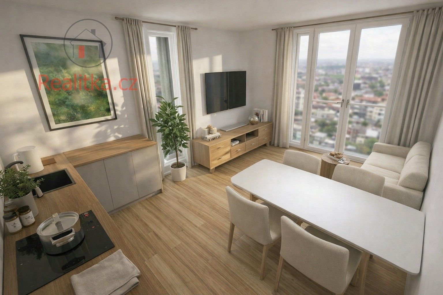 2+kk, Vlasákova 2869, Mělník, 58 m² - 2