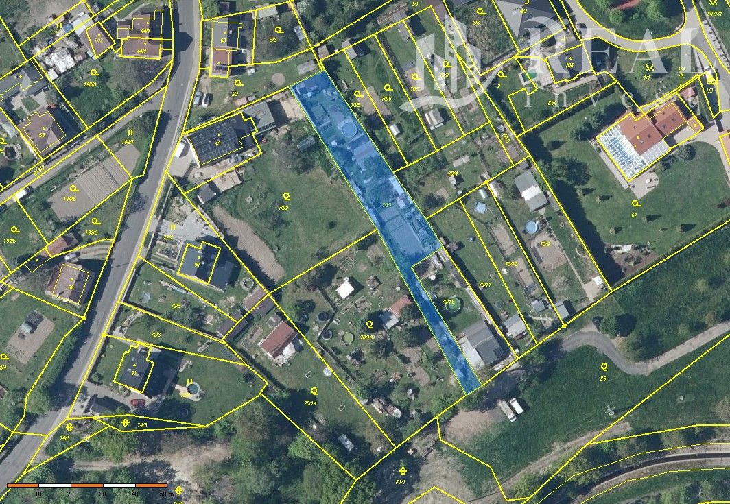 Prodej zahrada - Vysoká Pec, Chomutov, 1 106 m²