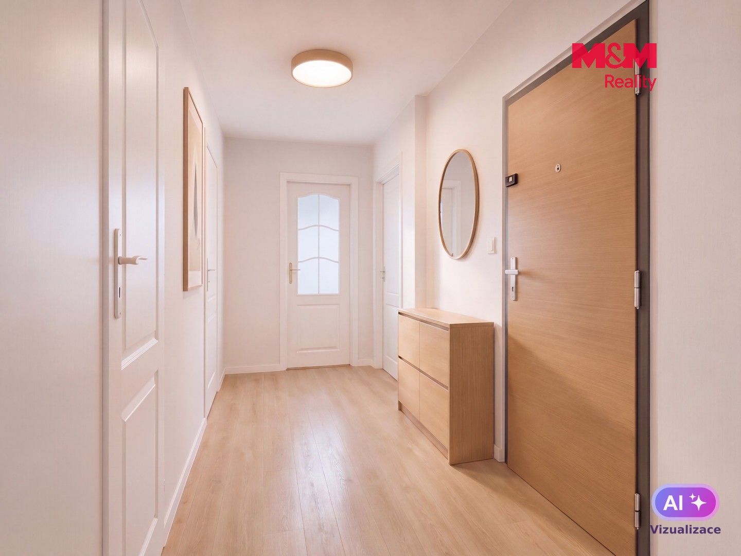 Byt 3+1 · 66 m² · Papírníkova, Praha - 3