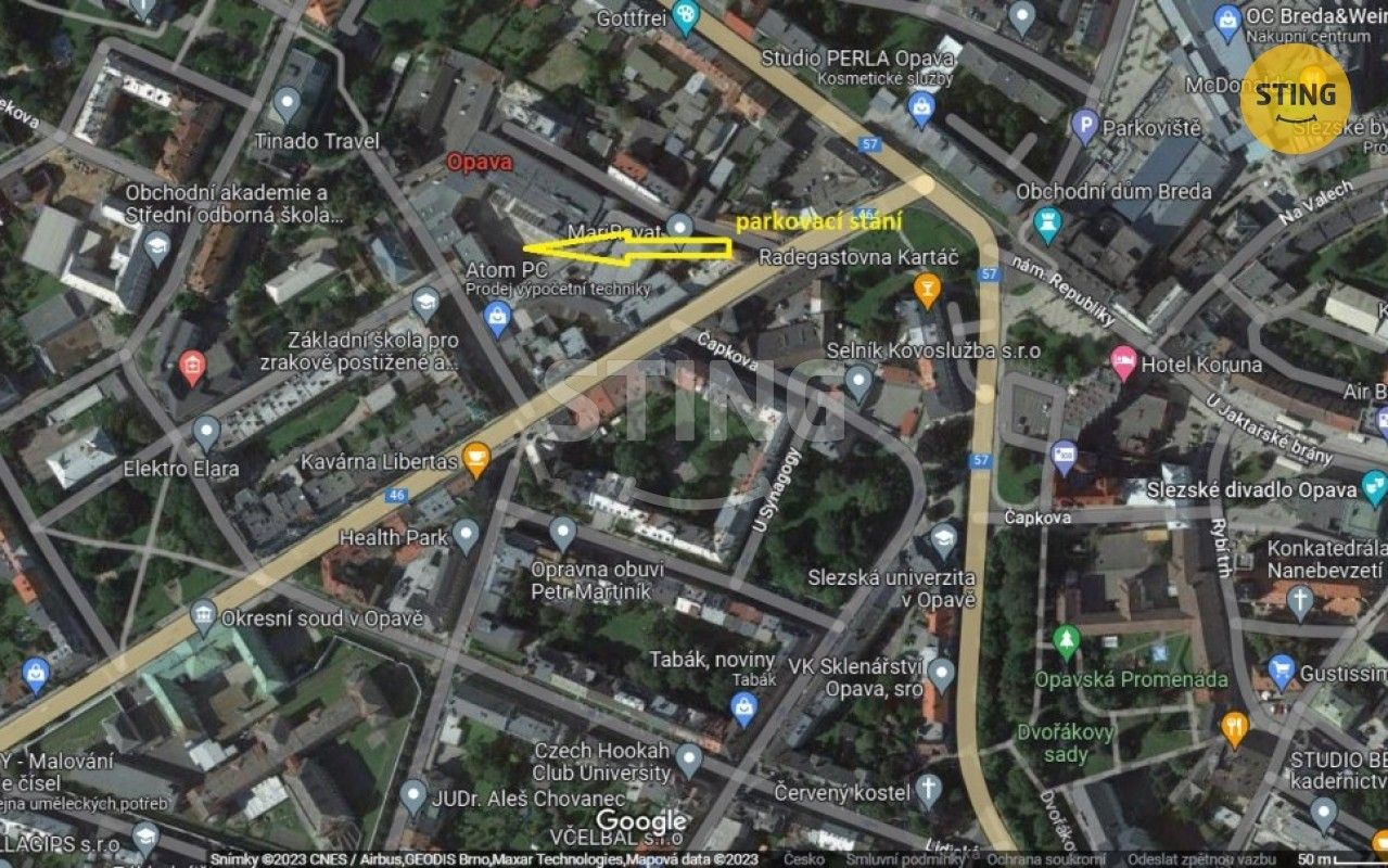 Pronájem ostatní - Město, Opava, 12 m²