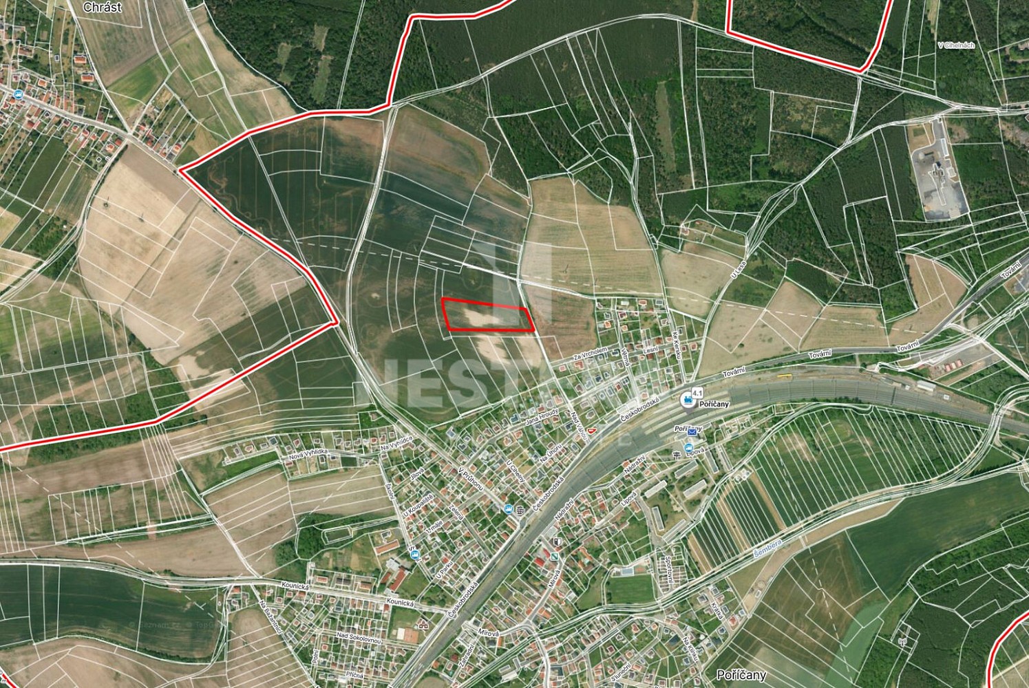 Prodej zemědělský pozemek - Poříčany, okres Kolín - 5