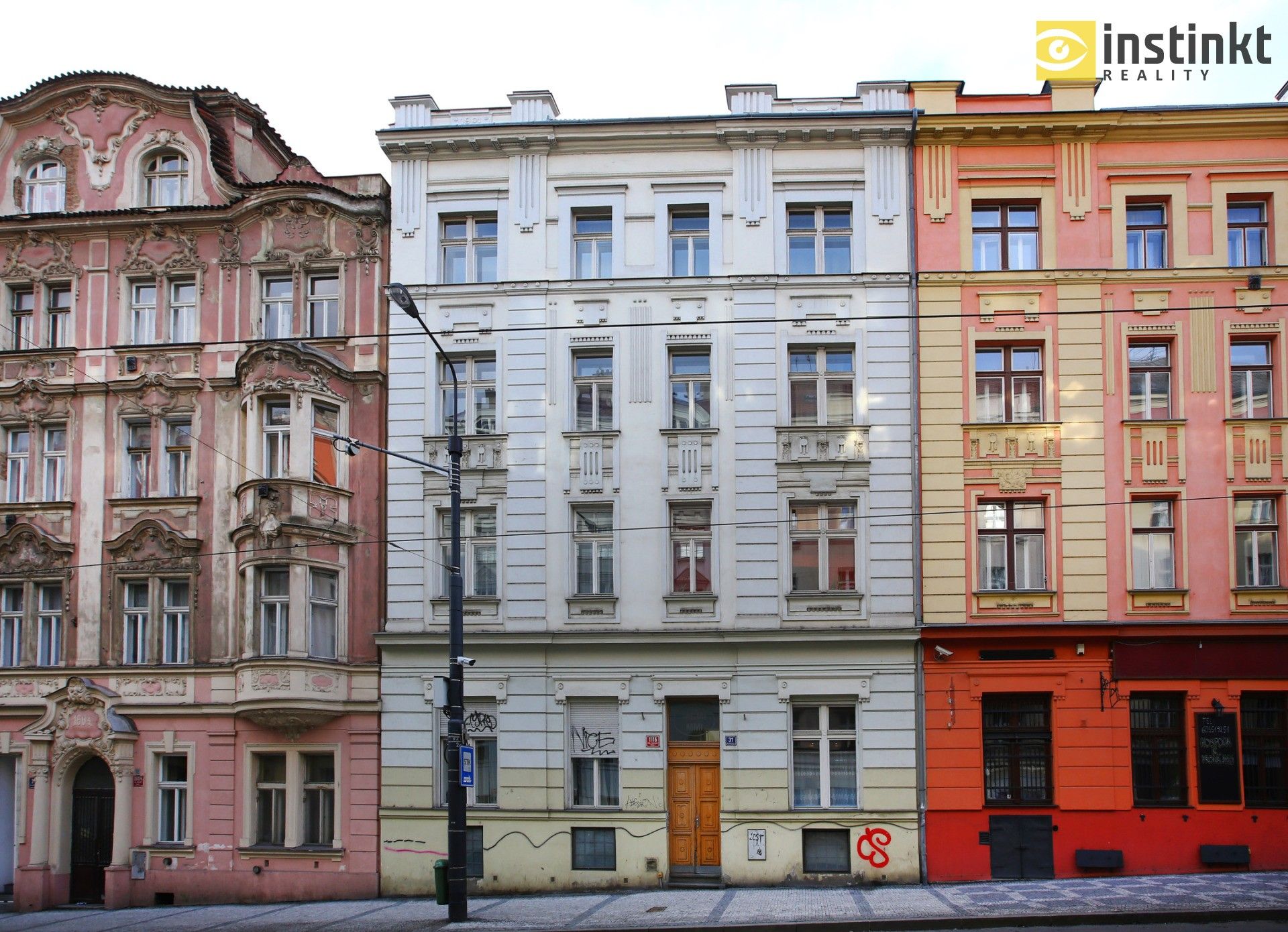Pronájem byt 1+kk - Bělehradská, Praha, 23 m²