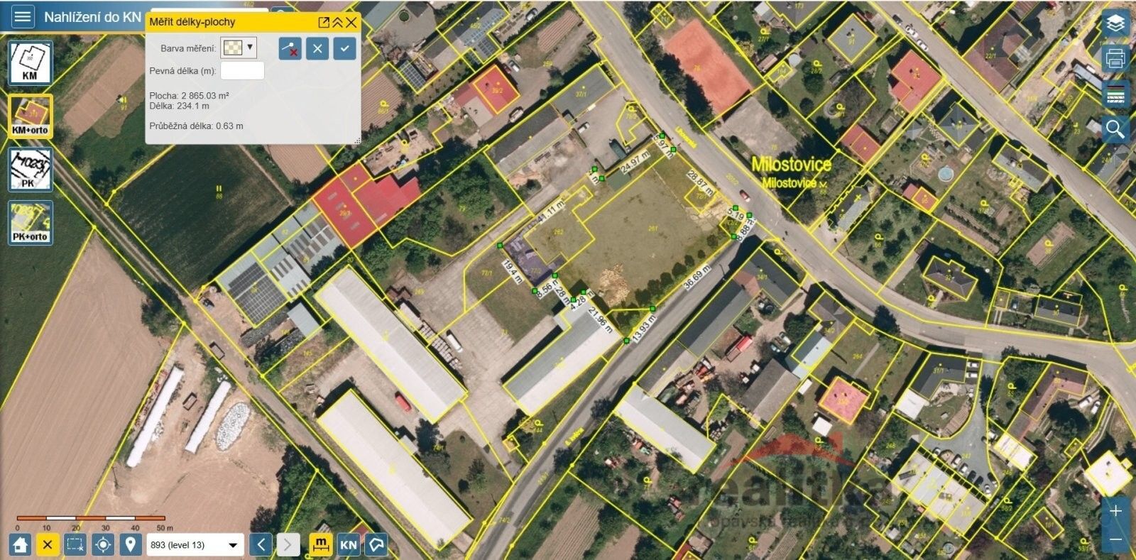 Komerční pozemky, Lihovarská, Opava, 2 865 m² - 2
